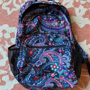 Vera Bradley Back pack.  Like new and just in time for school!